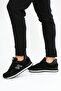 Peru Genuine Leather Black Men's Sports Shoes - 7