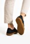 Nemila Genuine Leather Black Nubuck Men's Shoes - 4