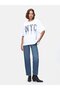 Oversize Printed White T-shirt - 5