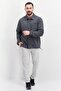 Men Sportswear Fit Long Sleeves Outdoor Jackets, Grey - 4