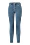 Women Skinny Fit High Waist Solid Stretchable Denim Jeans, Blue - 2