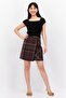 Women Plaid Mini Skirts, Multicolor - 2
