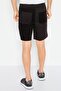 Men Relaxed Fit Outdoor Shorts, Black - 4