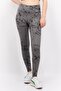 Women Sportswear Fit Training Pull On Leggings, Dark Grey