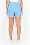 Women Drawstring Basic Shorts, Blue - 4