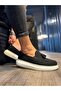Casual Sports Classic Shoes 818 Black Suede (White Sole) - 3