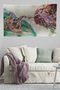 Wall Cloth / Carpet Adam's Creation Laying Hands Quality Canvas Fabric-4068