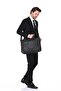71406 Cross Shoulder Strap Briefcase - 7