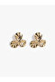 Leaf Earrings Steel