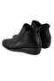 Jalyn Black Women's Desacomfort Zippered Leather Boots - 5