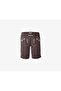Women Traditional Jersey Shorts, Mottled Brown - 3
