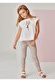 Female Child Summer T-Shirt Legging Set 3780