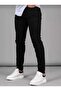 Men's Black Slim Fit Stretch Fabric Stretchy Jeans Men's Denim Trousers