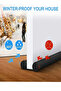 2 Pieces under Door Anti-Wind under Door Insulation Tape Anti-Cold Double Sided Heat Insulation