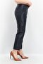 Women Regular Fit Solid Pants, Black - 2