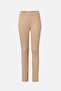 Women Slim Fit Tregging Pants, Beige - 2