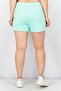 Women Sportswear Fit Training Shorts, Light Green - 4