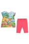 Girl's T-Shirt Tights Set of 2 3547 - 3
