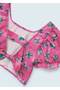 Summer Blouse and Skirt Set for Girls - 6936 - 4