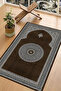 Digital Printed Non-Slip Base Washable Gift Dowry Prayer Mat Prayer Rug - 7
