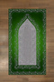 Digital Printed Non-Slip Base Washable Gift Dowry Prayer Mat Prayer Rug - 4