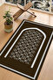 Digital Printed Non-Slip Base Washable Gift Dowry Prayer Mat Prayer Rug - 8