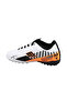 231-1138 Men's White-Orange (36-39) Turf Soccer Shoes with Socks - 3