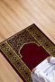 Digital Printed Non-Slip Base Washable Gift Dowry Prayer Mat Prayer Rug - 8