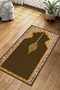 Digital Printed Non-Slip Base Washable Gift Dowry Prayer Mat Prayer Rug - 4