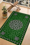 Digital Printed Non-Slip Base Washable Gift Dowry Prayer Mat Prayer Rug - 7