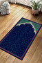 Digital Printed Non-Slip Base Washable Gift Dowry Prayer Mat Prayer Rug - 2