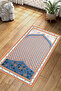 Digital Printed Non-Slip Base Washable Gift Dowry Prayer Mat Prayer Rug - 8