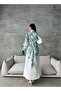 Atlas Fabric Dress (BELT INCLUDED)-green-4220 - 4