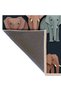 Atlas Collection Multicolor Abstract Elephant Patterned Creative Modern Decorative Carpet 46 - 5