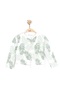 girl's printed cardigan 36221