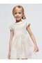 Linen Girl's Summer Dress - Model 3934