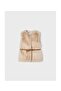 Girl's Belted Plush Vest 4315 - 2
