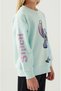 Stitch D4898 Puss Girl's Sweatshirt Green - 4