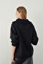 Black Polo Neck Low-cut Knitwear Sweater - 4