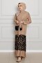 Patterned Skirt Karin Dress-Vison - 3