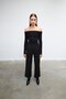 Pleated High Waist Trousers - 2