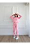 Oversize Crop Eşofman Takımı - 2