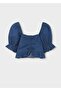 Girl's Summer Denim Blouse 6197 - 4
