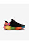 Go Run Fast - Electri̇c Fun Big Girls Black Sneaker 302036L Bkmt - 2