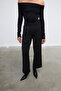 Pleated High Waist Trousers - 3