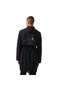 معطف أسود مطبوع بغطاء للرأس للرجال Bh2509.031 - 4