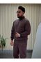 Unisex Zippered Polo Neck Tracksuit Set - 3