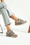 Chile Taupe Crepe Women's Sneakers - 4