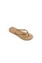 Slim Luxury Gold Women's Gold Slippers