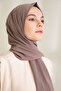 Medina Silk Dark Mink Shawl - 4